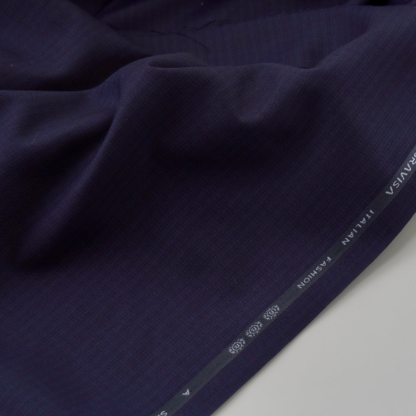Dark Blue- Suiting/Trouser Material-Non iron fabric- Superior Comfort.