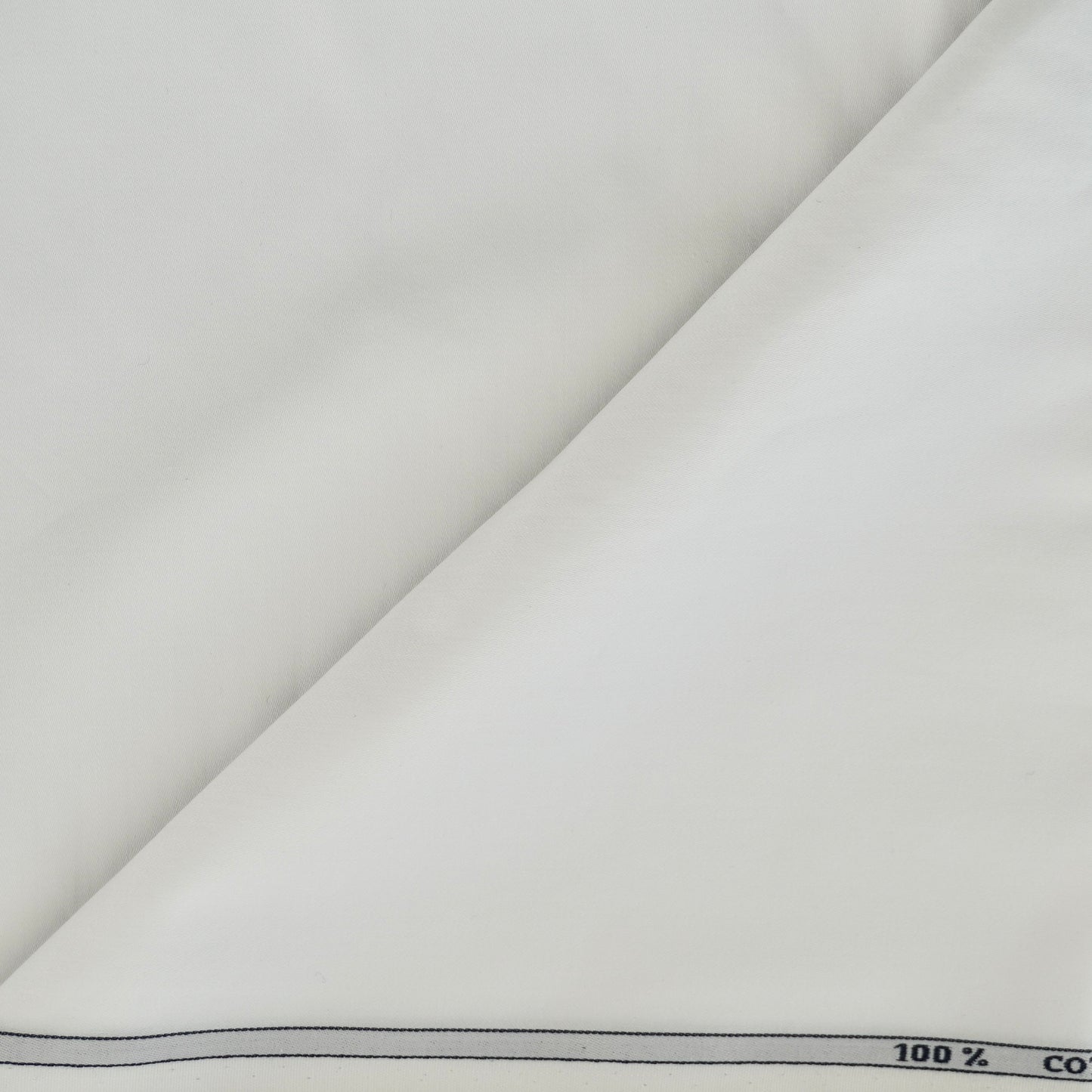 Pure Giza Cotton -Color:  Pure White - Width: 58 inches