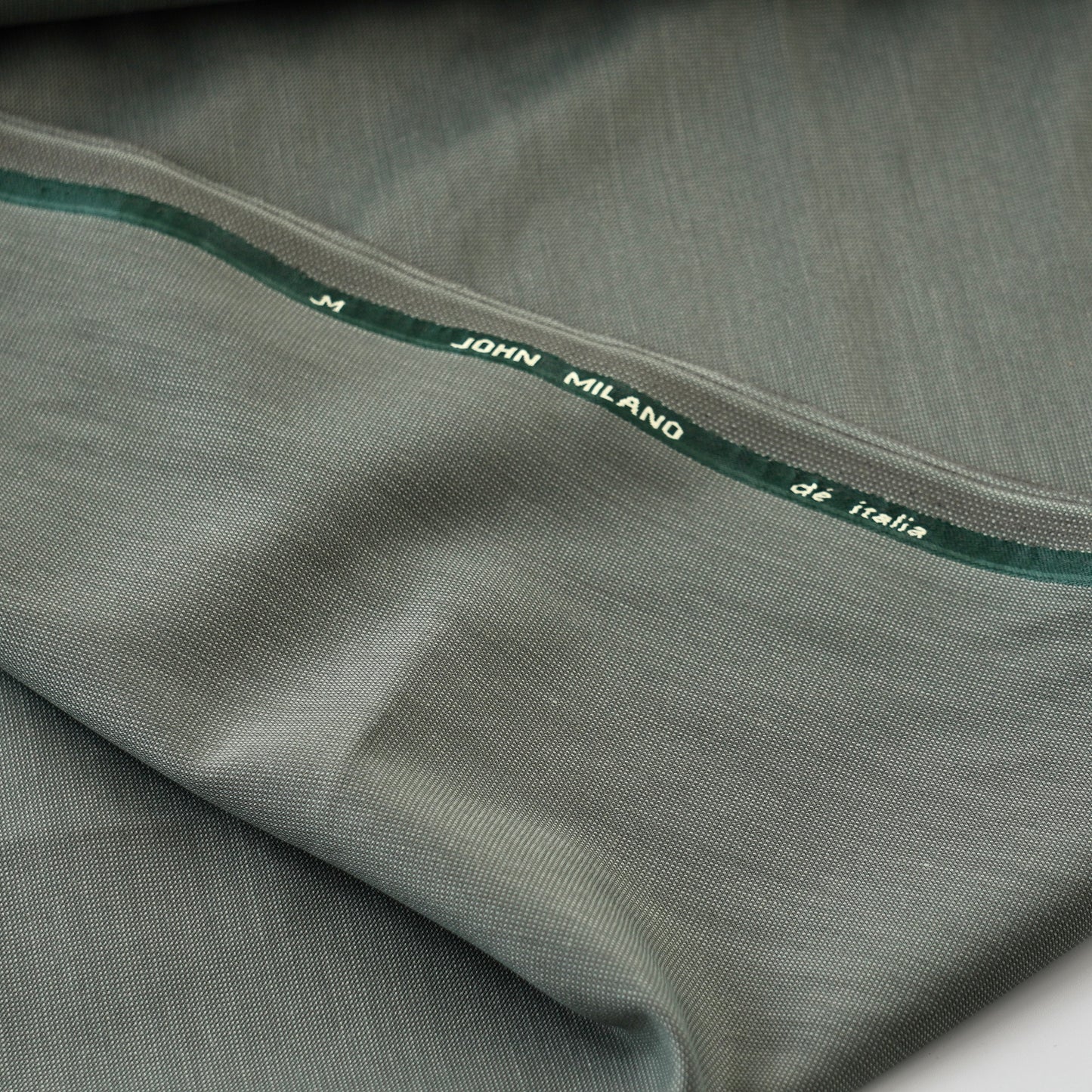 Deep Olive Grey - Stretchable Suiting/Trouser Material-Non iron fabric- Superior Comfort.