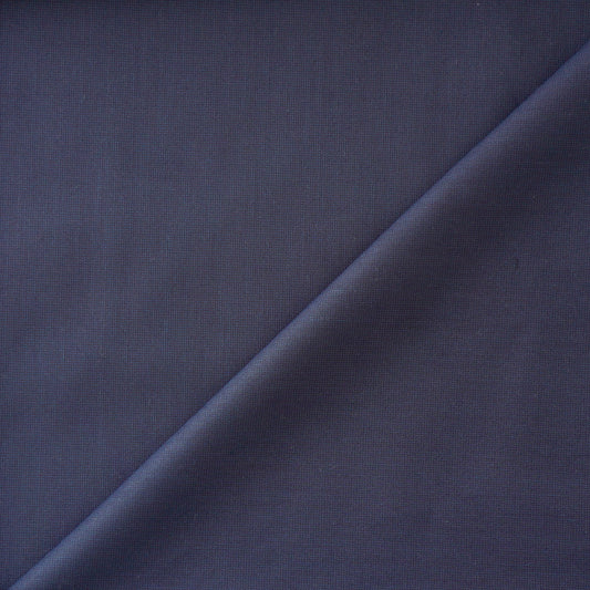 Deep Ocean Blue- Stretchable Suiting/Trouser Material-Non iron fabric- Superior Comfort.