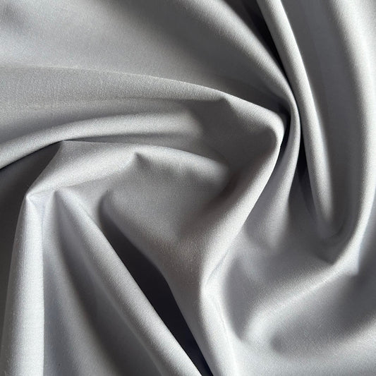 Club Italia Premium Stretchable Cotton -Color: Grey - Width: 58 inches