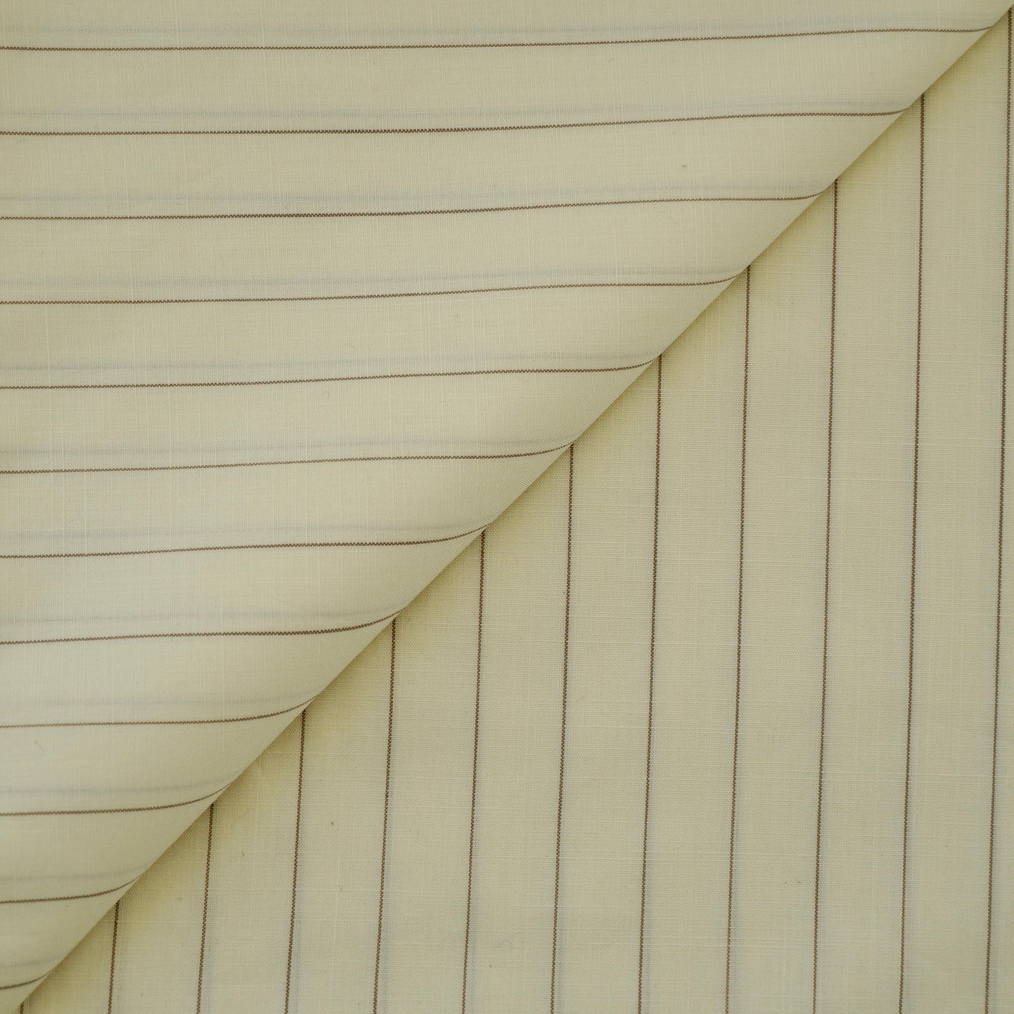 Pure Giza Cotton -Color: Yellow Stripe - Width: 58 inches