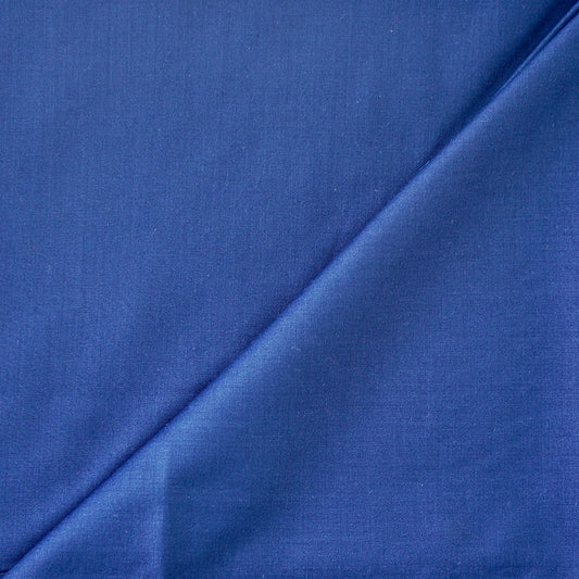 Sateen Cotton - Color: Royal Blue - Width: 58 inches
