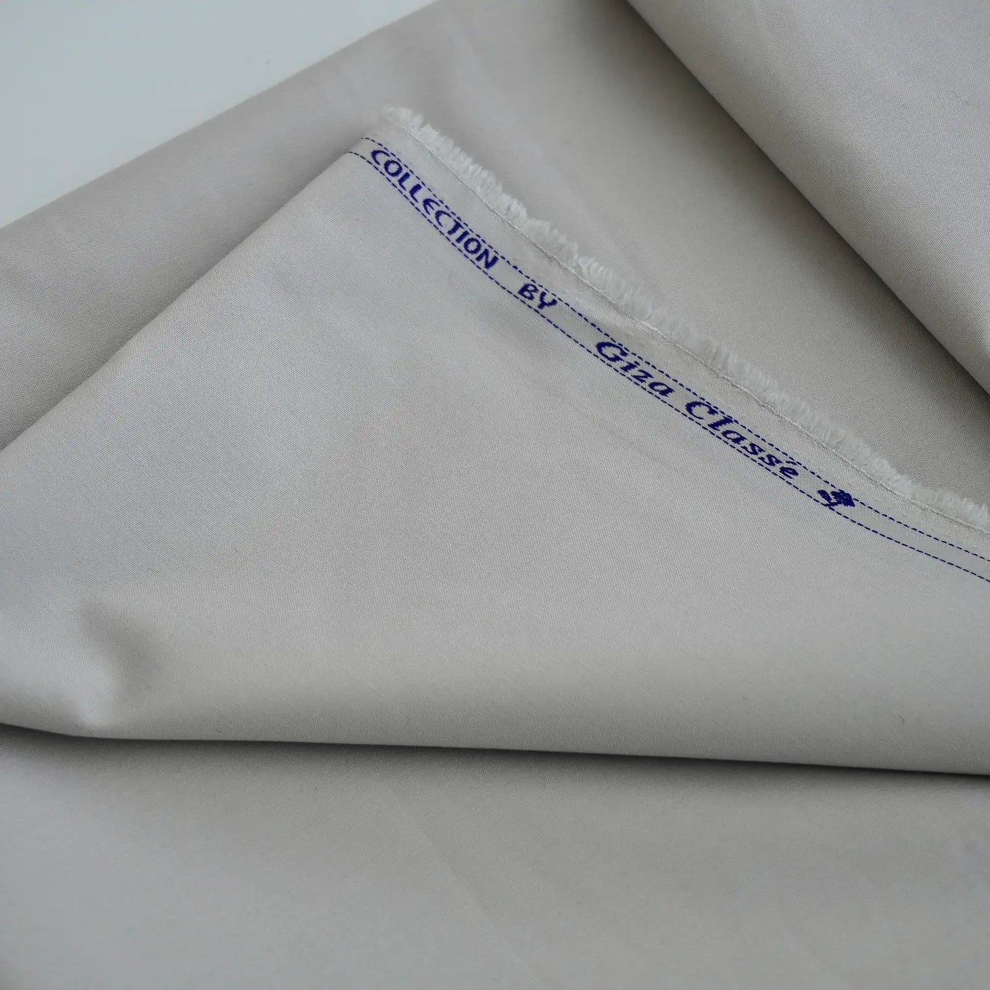 Pure Giza Cotton -Color: Grey - Width: 58 inches