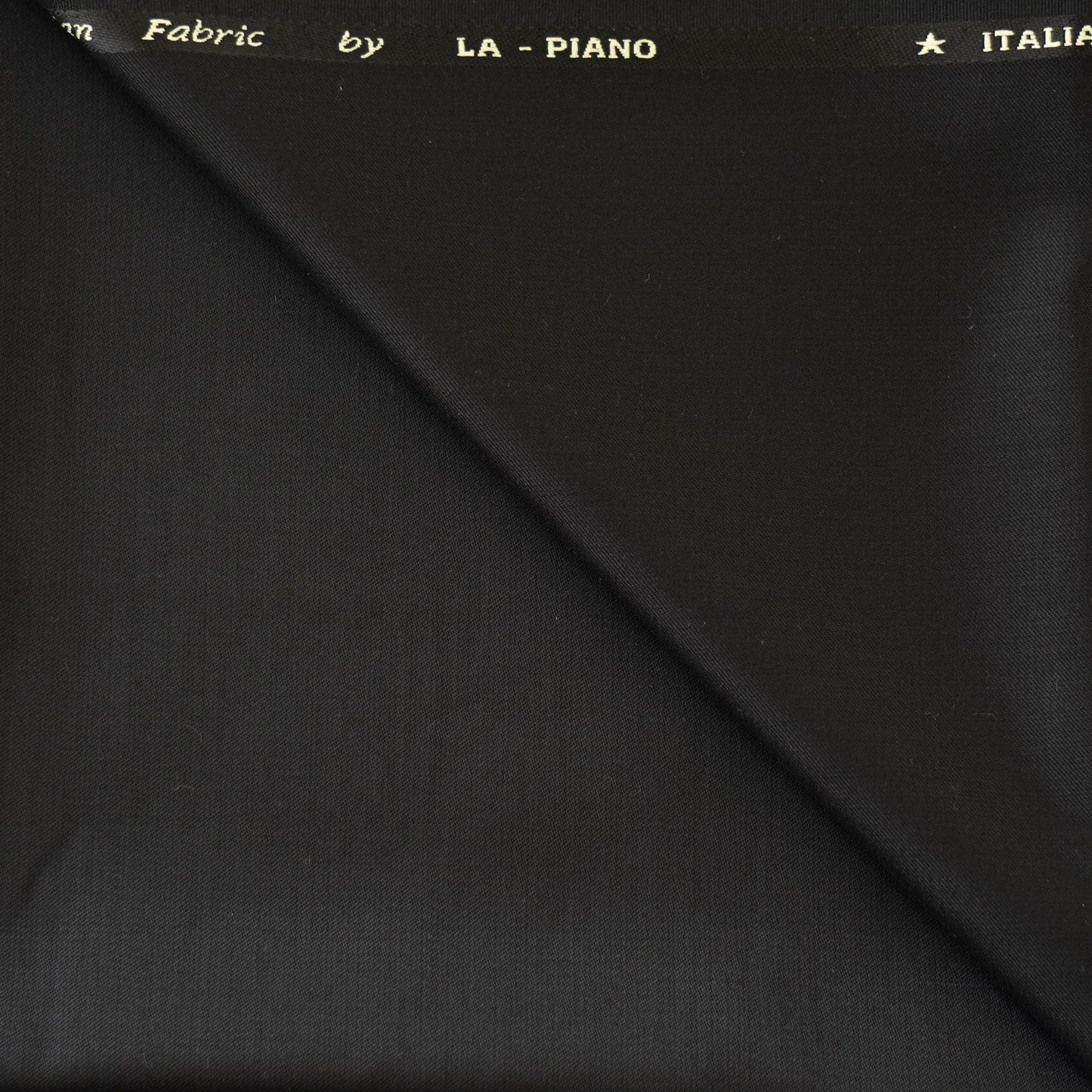 Jet Black Classic -  Imported Suiting/Trouser Material-Non iron fabric- Superior Comfort.